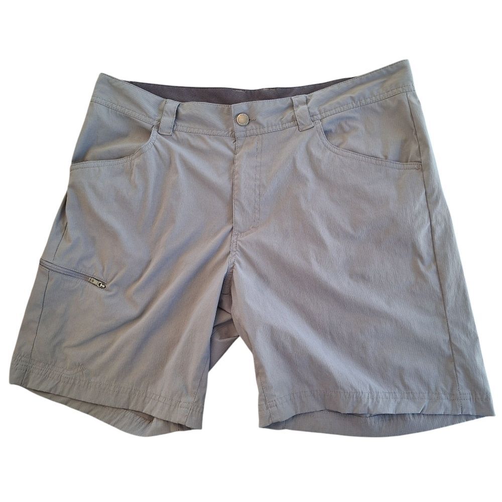 Columbia Omni-Shade Men's Nylon Hiking Outdoor Cargo Shorts Gray AM0660 36W×8L